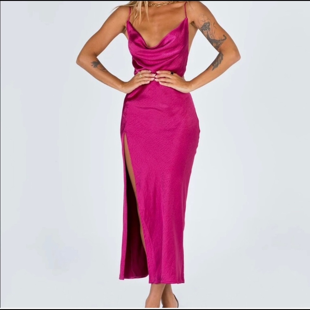 Lioness / princess polly satin dress